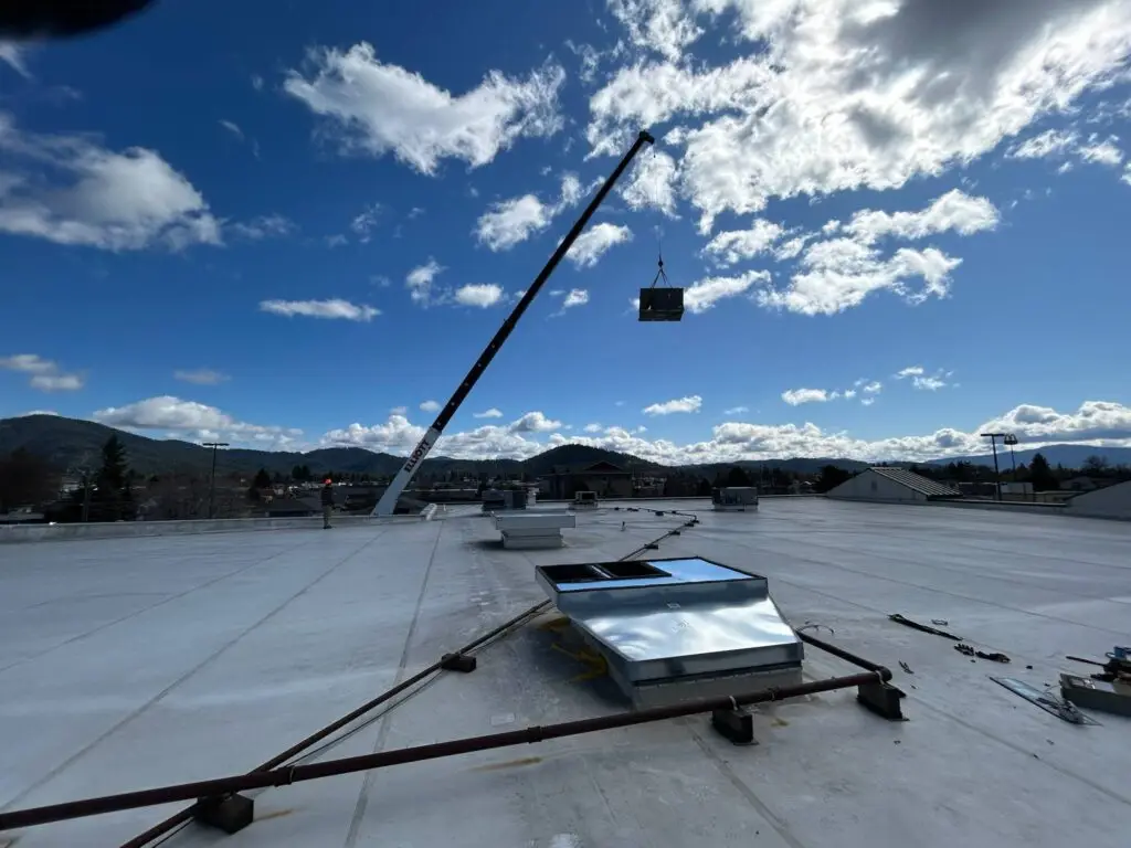 Commercial Rooftop HVAC Installation